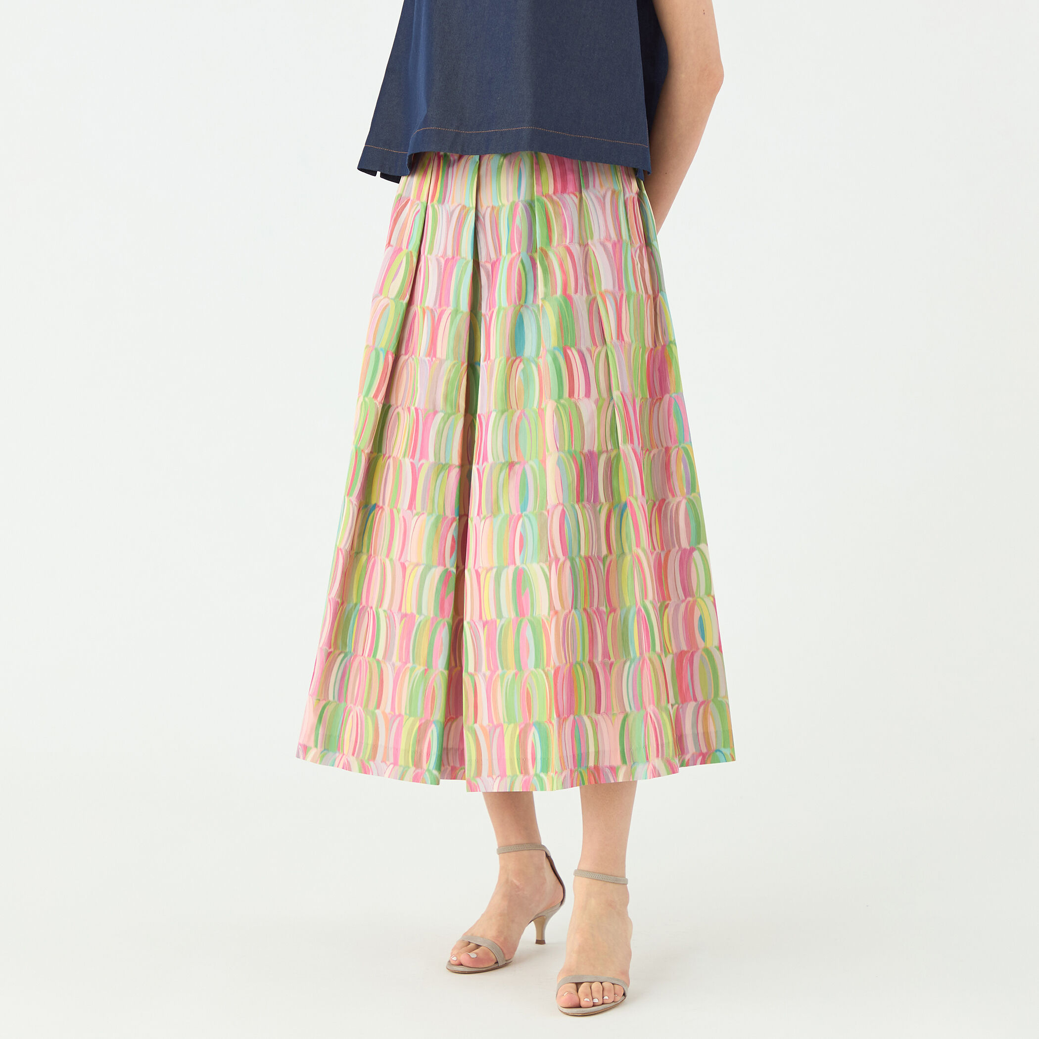 リュバンプリント タックスイングスカート｜トゥモローランド