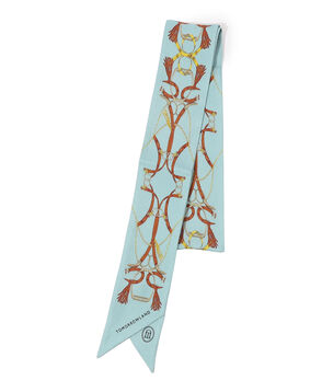 Atelier TOMORROWLAND TASSELシルク ボウタイスカーフ