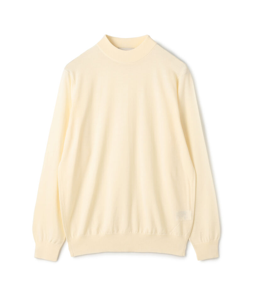 ■TOMORROWLAND tricot スーパーファインメリノウール モックネックプルオーバー
