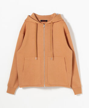 CABaN コットンカシミヤ ジップパーカ