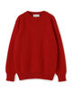 SHETLAND WOOLLEN CO. CREW NECK KNIT ウール クルーネックニットプルオーバー