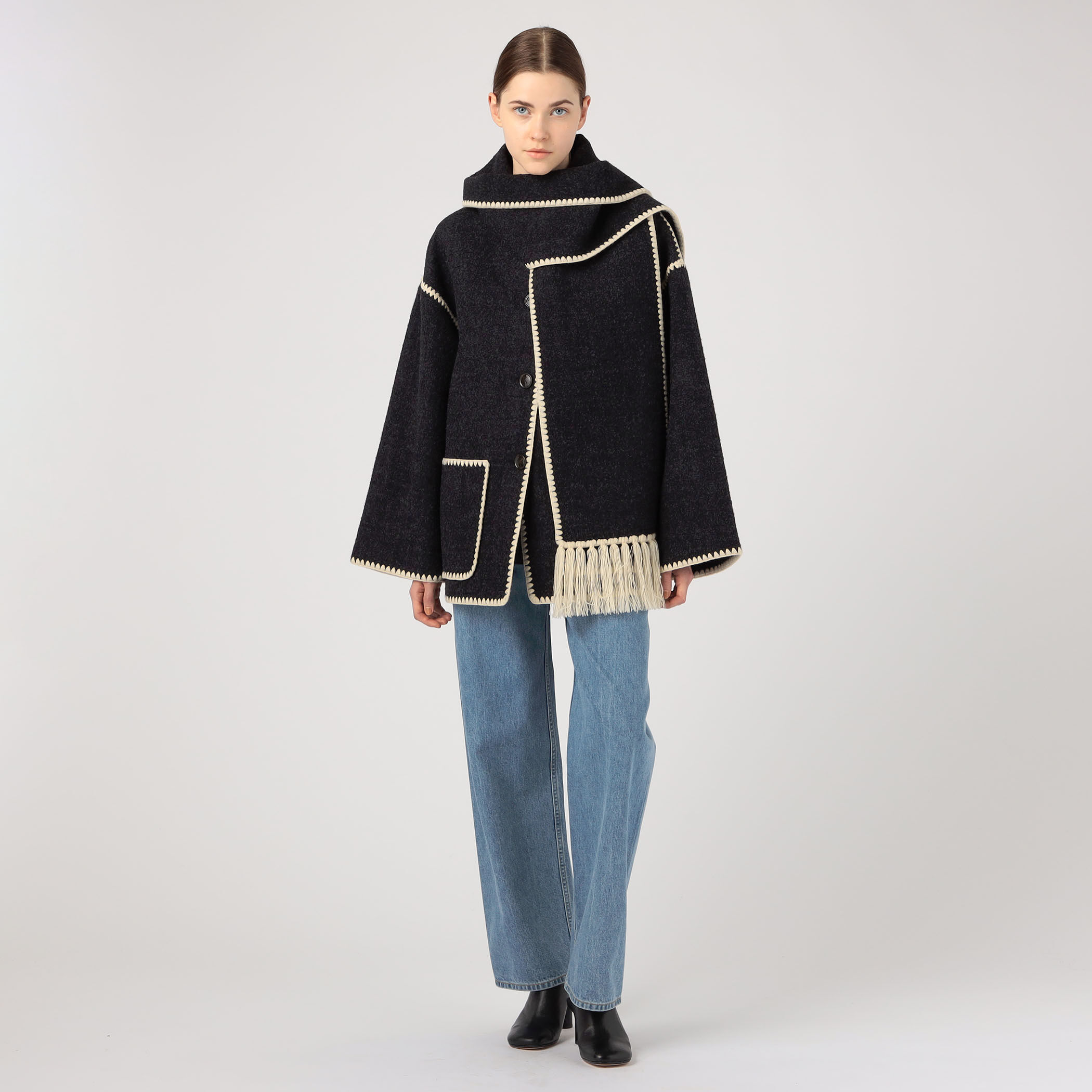 TOTEME スカーフジャケット｜トゥモローランド 公式通販