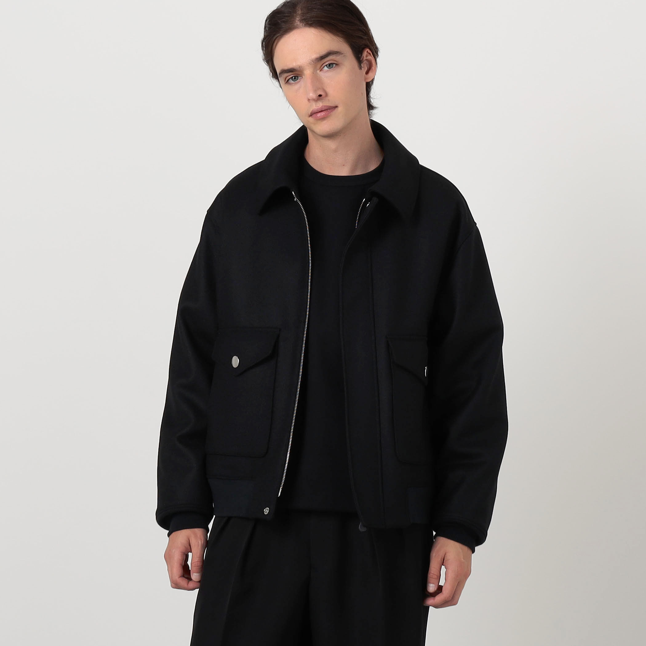 別注】THE RERACS × Edition A2 JACKET M ウールメルトンブルゾン