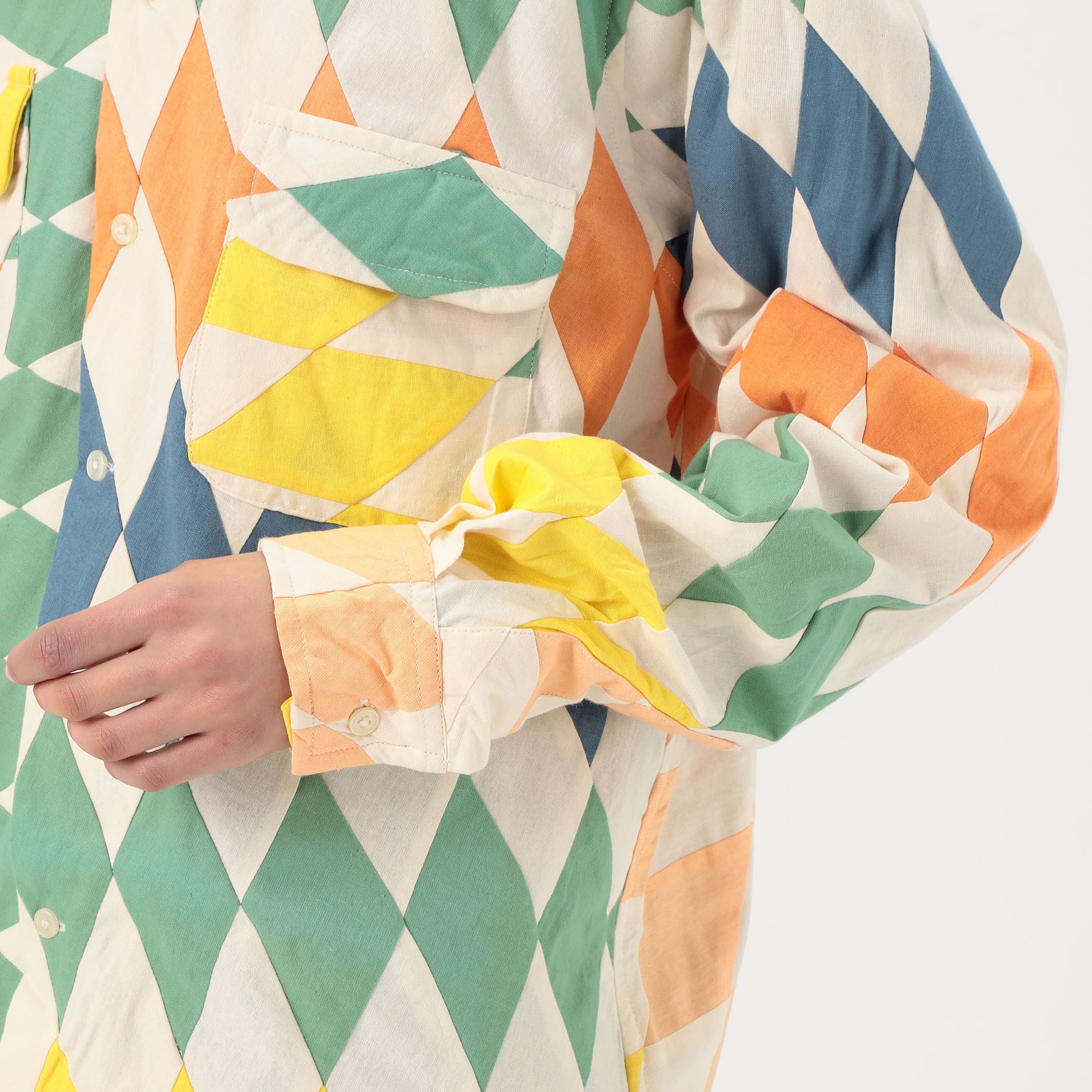 TOMORROWLAND - 3月11日まで　BODE shirt BODE FOLIAGE APPLIQUE LONG SLEEVE SHIRT｜トゥモローランド