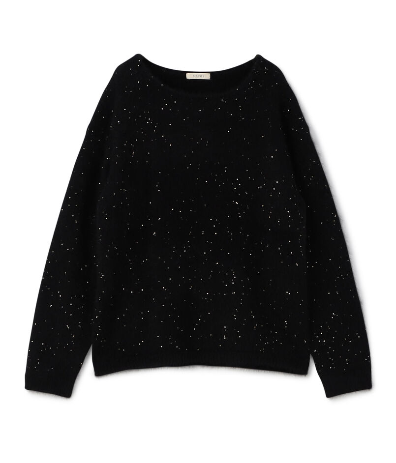 【WEB先行予約】フォックスカシミヤ クルーネックプルオーバー