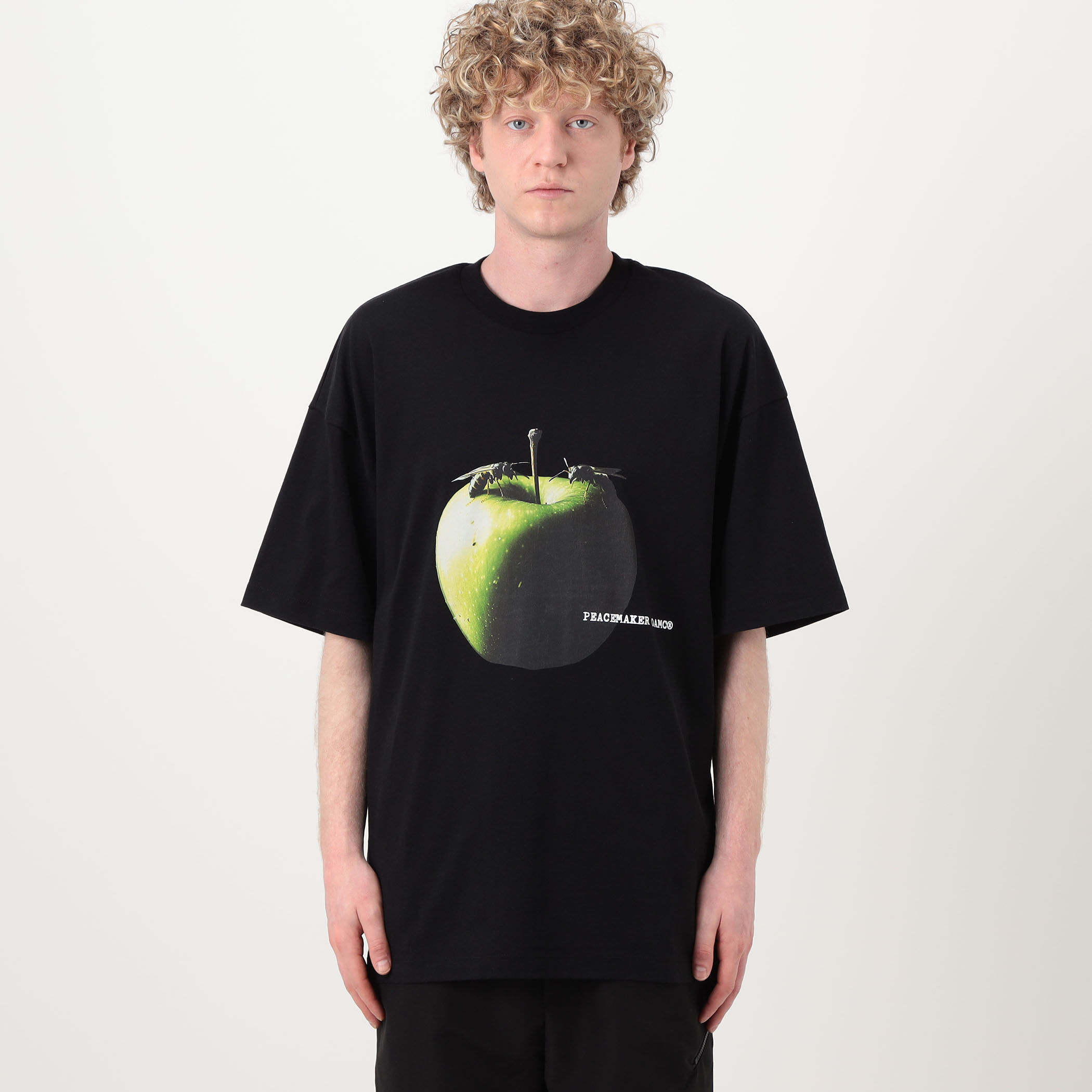 【未使用★早い者勝ち】17AW OAMC プリントシャツ OAMC / Peacemaker Oversize Tee Apple Print プリントTシャツ