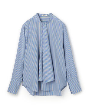 コットンブロード タイブラウス