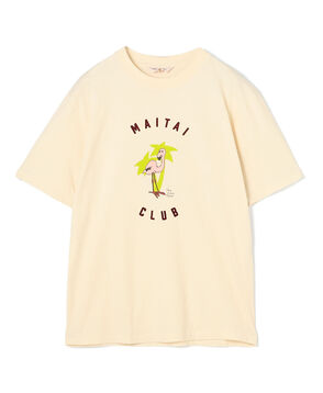 Mai Tai コットン プリントTシャツ