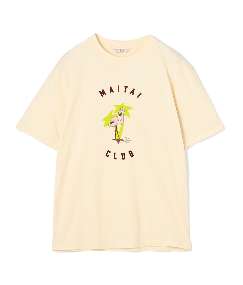 Mai Tai コットン プリントTシャツ
