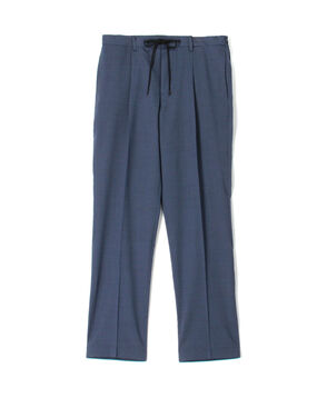 ■Super120'sウールポリエステル 1プリーツイージースラックス