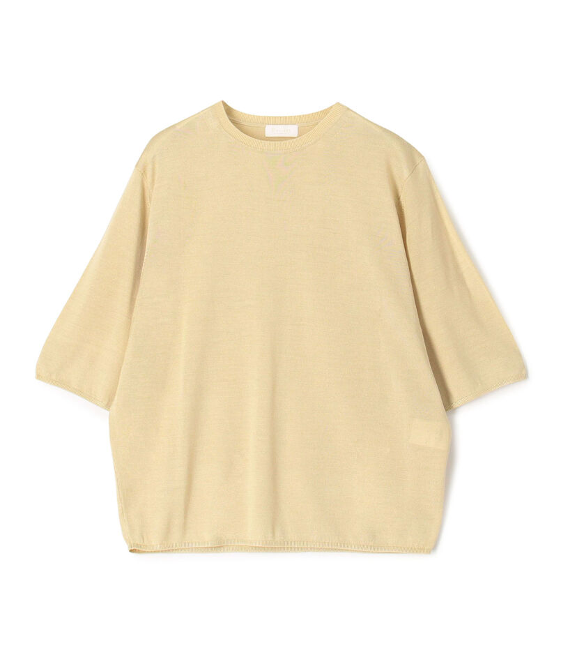 【WEB先行予約】エヴァーシルク ハーフスリーブプルオーバー