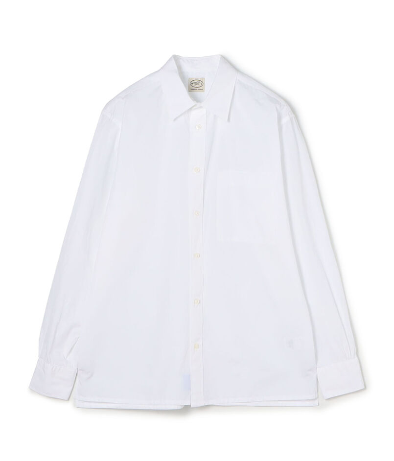 120/2コットンポプリン レギュラーカラーシャツ ALUMO