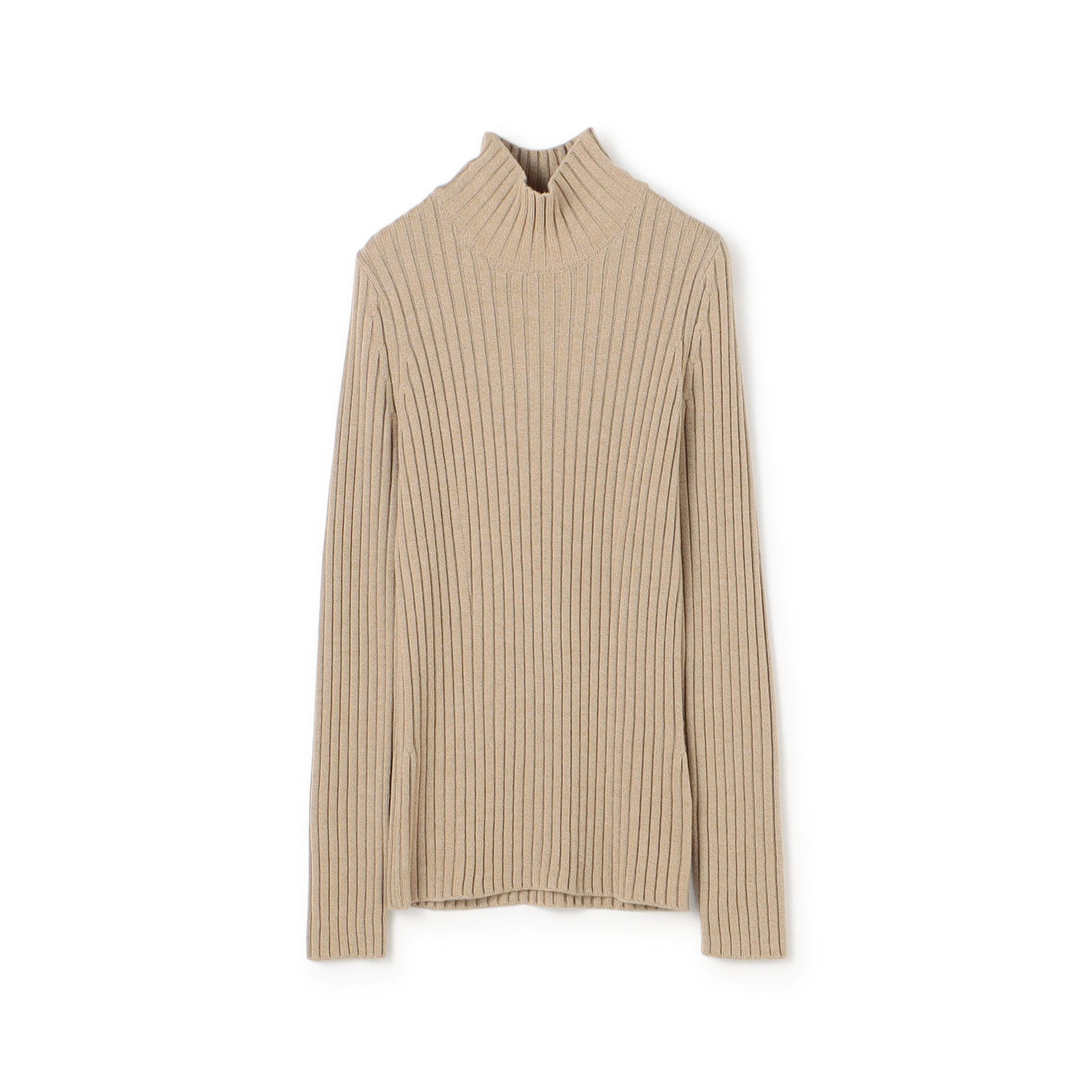 ウールベーシックリブ ハイネックプルオーバー｜トゥモローランド 公式通販