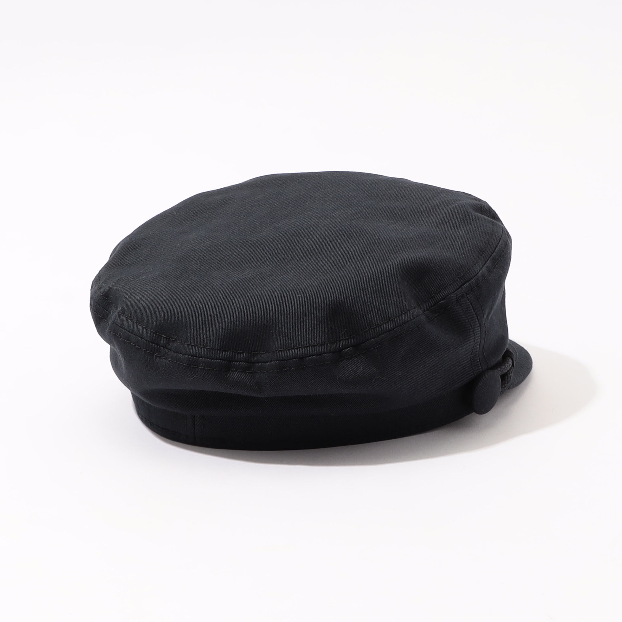 MAISON MICHEL New Abby Black Cotton キャスケット｜トゥモローランド