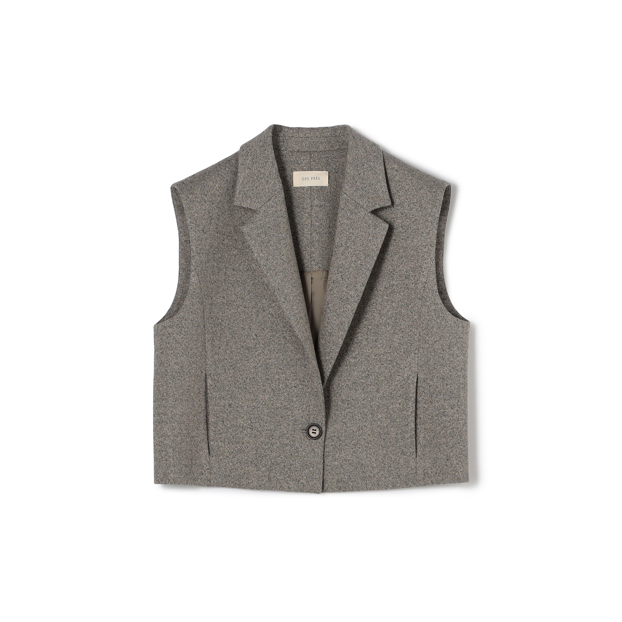 メランジジャージー ショートジレ｜トゥモローランド 公式通販