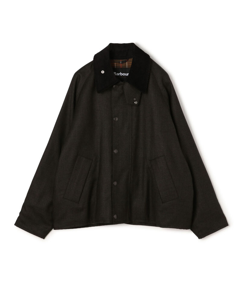 【別注】Barbour TRASPORT ウールブルゾン DORMEIUL