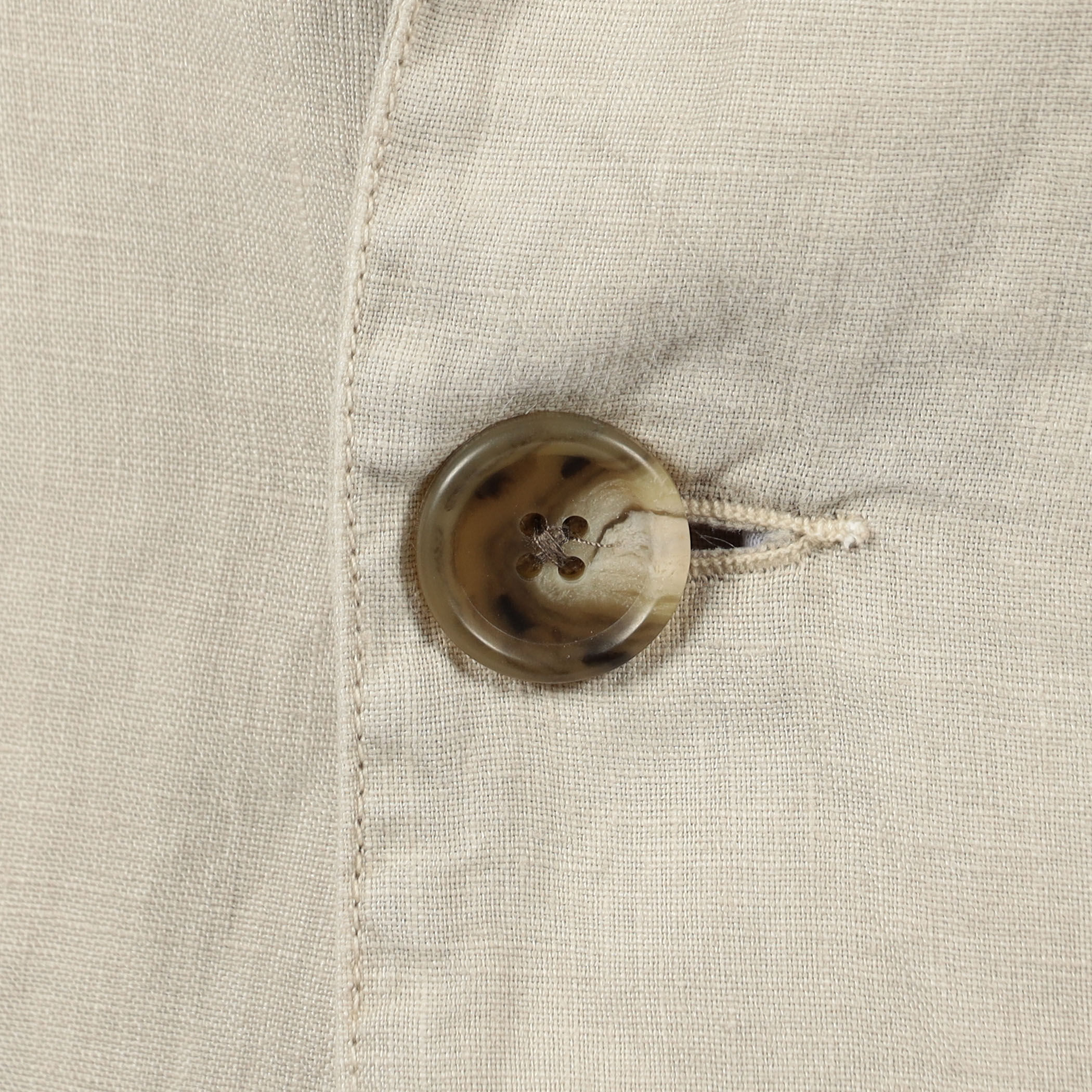 極美品トゥモローランド レオマスター リネン テーラードジャケット48近年モデル TOMORROWLAND(トゥモローランド)シルクリネン混ウール テーラード