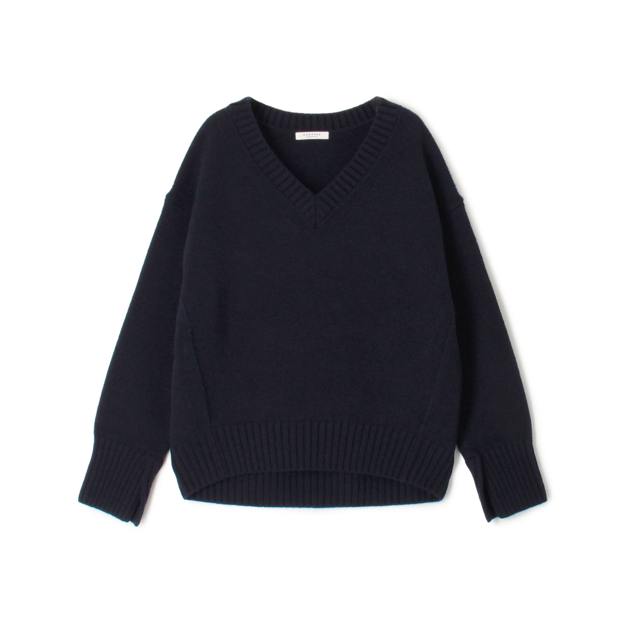 【美品✨】Deuxieme Classe ウール100% Vネックプルオーバー ラムカシミヤ Vネックプルオーバー （ニット・セーター