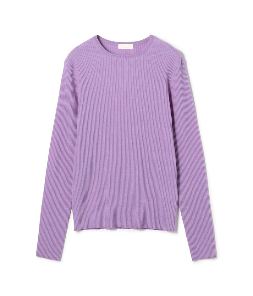 ストレッチカシミヤ ボールネックプルオーバー