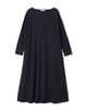 ミルドスムース ボートネック ワンピース