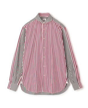 sebline PATCHWORK CHEMISE DE GAR&Ccedil;ON SHIRT コットンロングスリーブシャツ