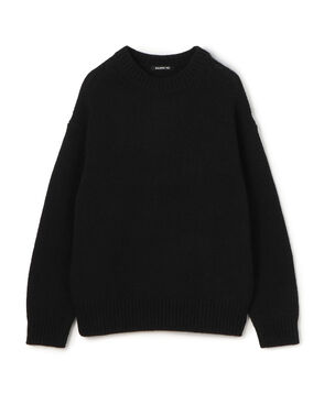ファインウールクルーネックニット