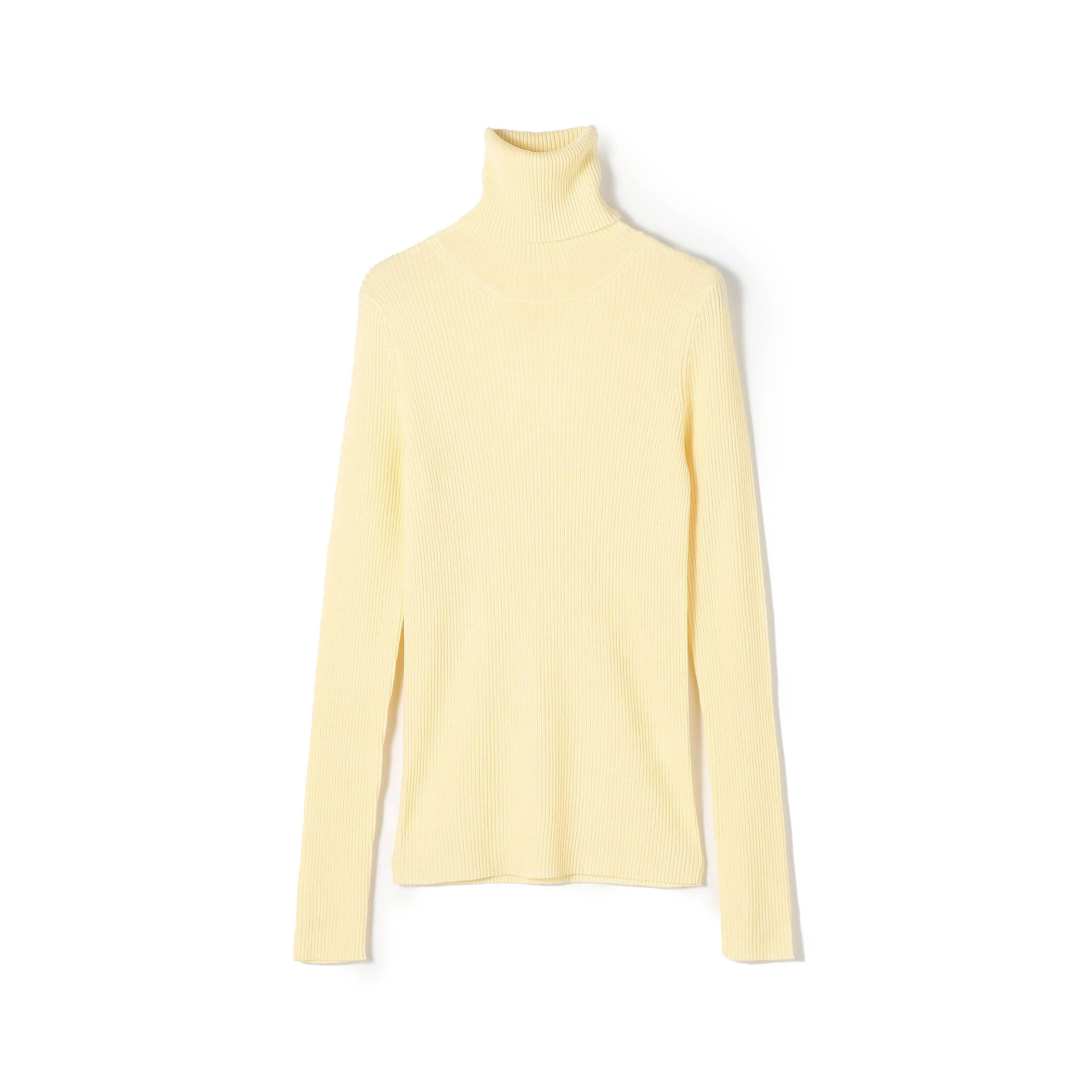 プルミエールウールリブ タートルネックプルオーバー