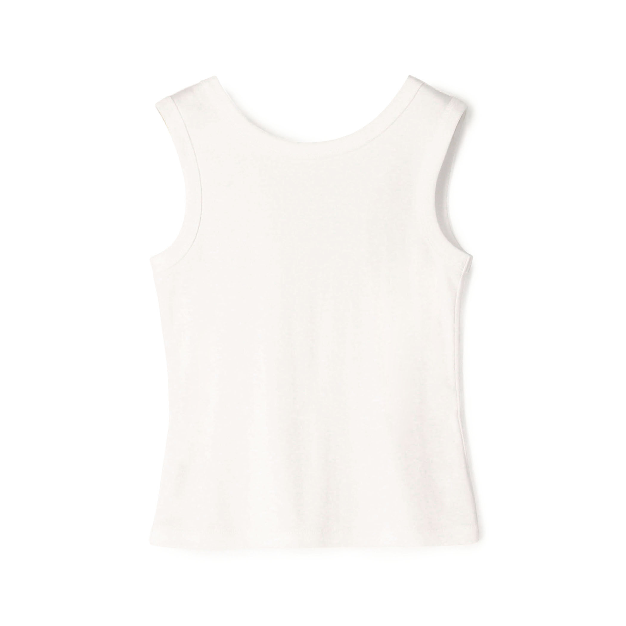 ソフトサーキュラーリブ タンクトップ｜トゥモローランド 公式通販