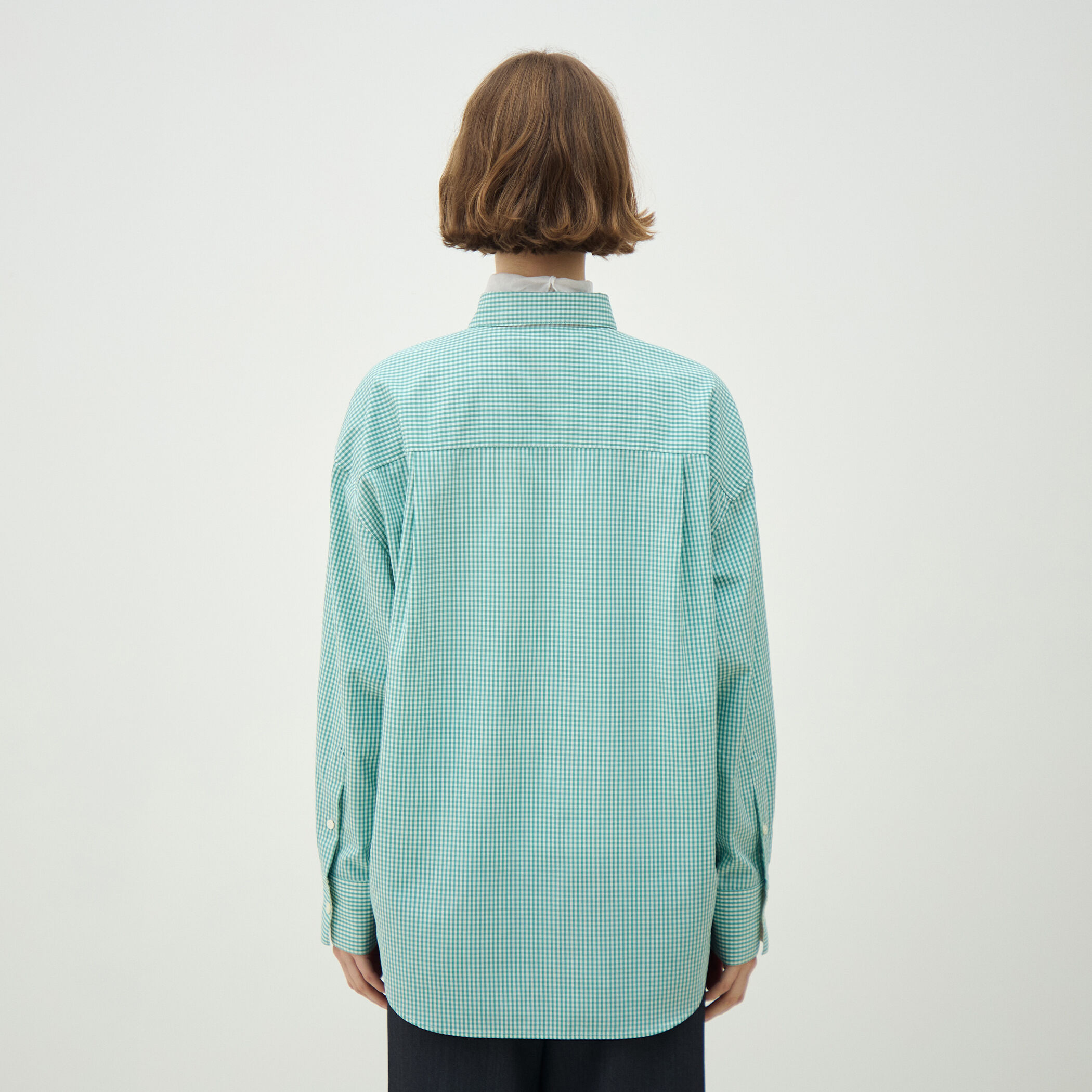 コットンポプリン レギュラーカラーシャツ｜トゥモローランド 公式通販