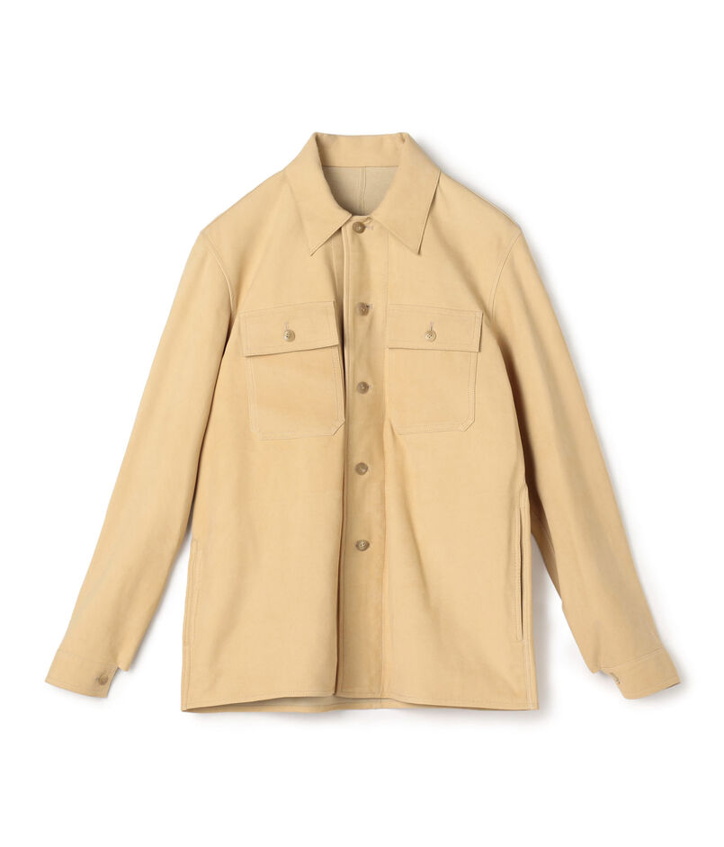 DENIM PLUTO レザーシャツ