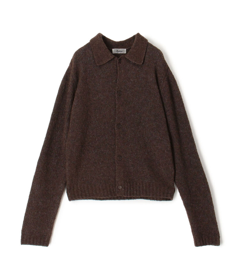 ■ブークレーニット ポロカーディガン