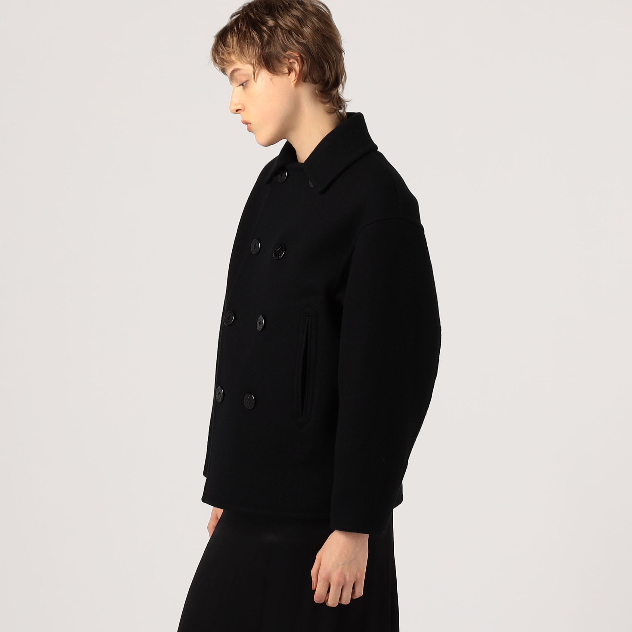 HYKE DUFFEL PEA COAT｜トゥモローランド 公式通販