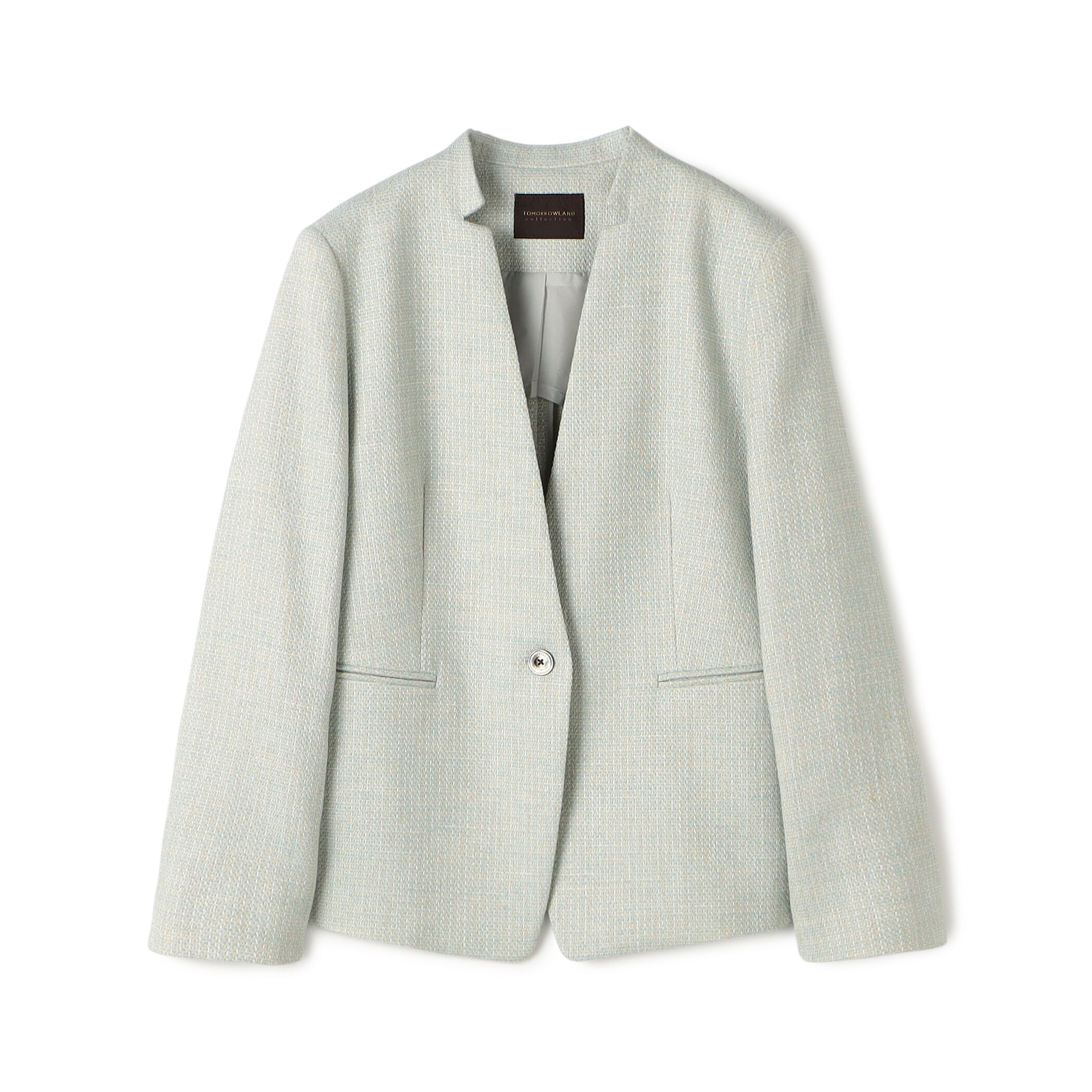 TOMORROWLAND　フラットテープ キザミカラージャケット　36 フラットテープ キザミカラージャケット｜トゥモローランド 公式通販