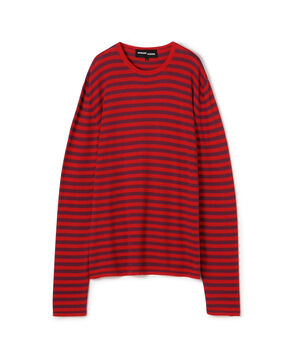 EDWARD CUMING PUNK STRIPED SWEATER