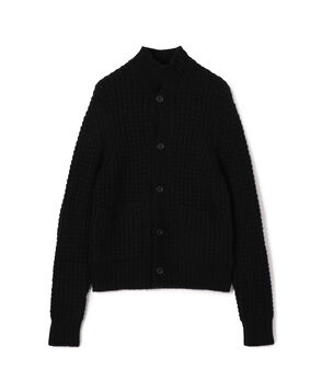 ライトウェイトカシミヤ ハイネックカーディガン MLTC2156