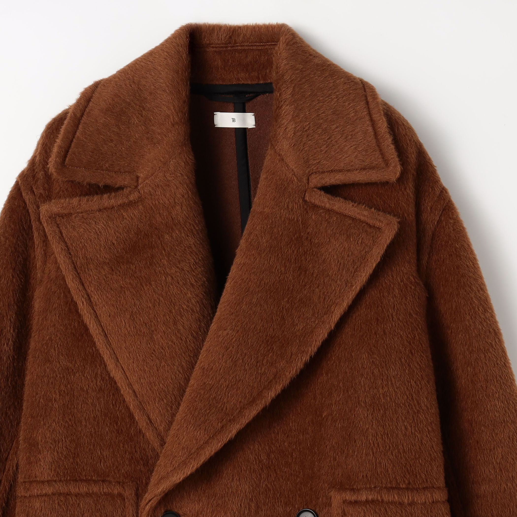 ベビーアルパカ リバーボリュームピーコート｜トゥモローランド 公式通販