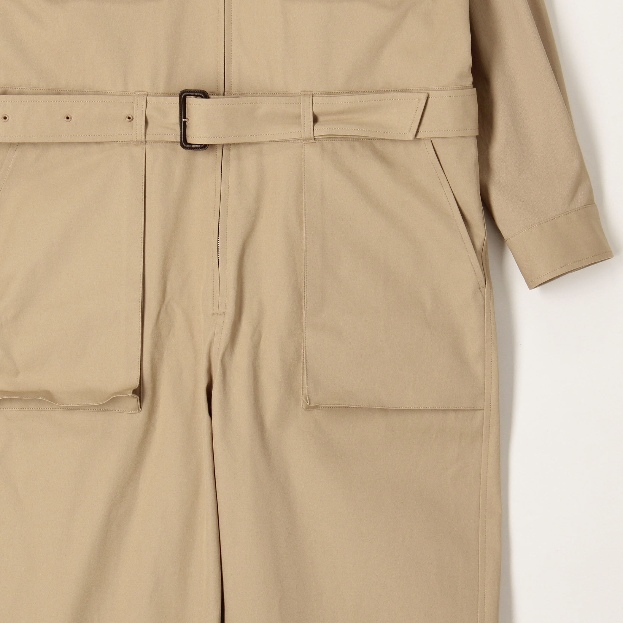 ドライコットンギャバジン ジャンプスーツ｜トゥモローランド 公式通販