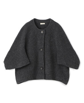 ライトウールニット クルーネックジャケット