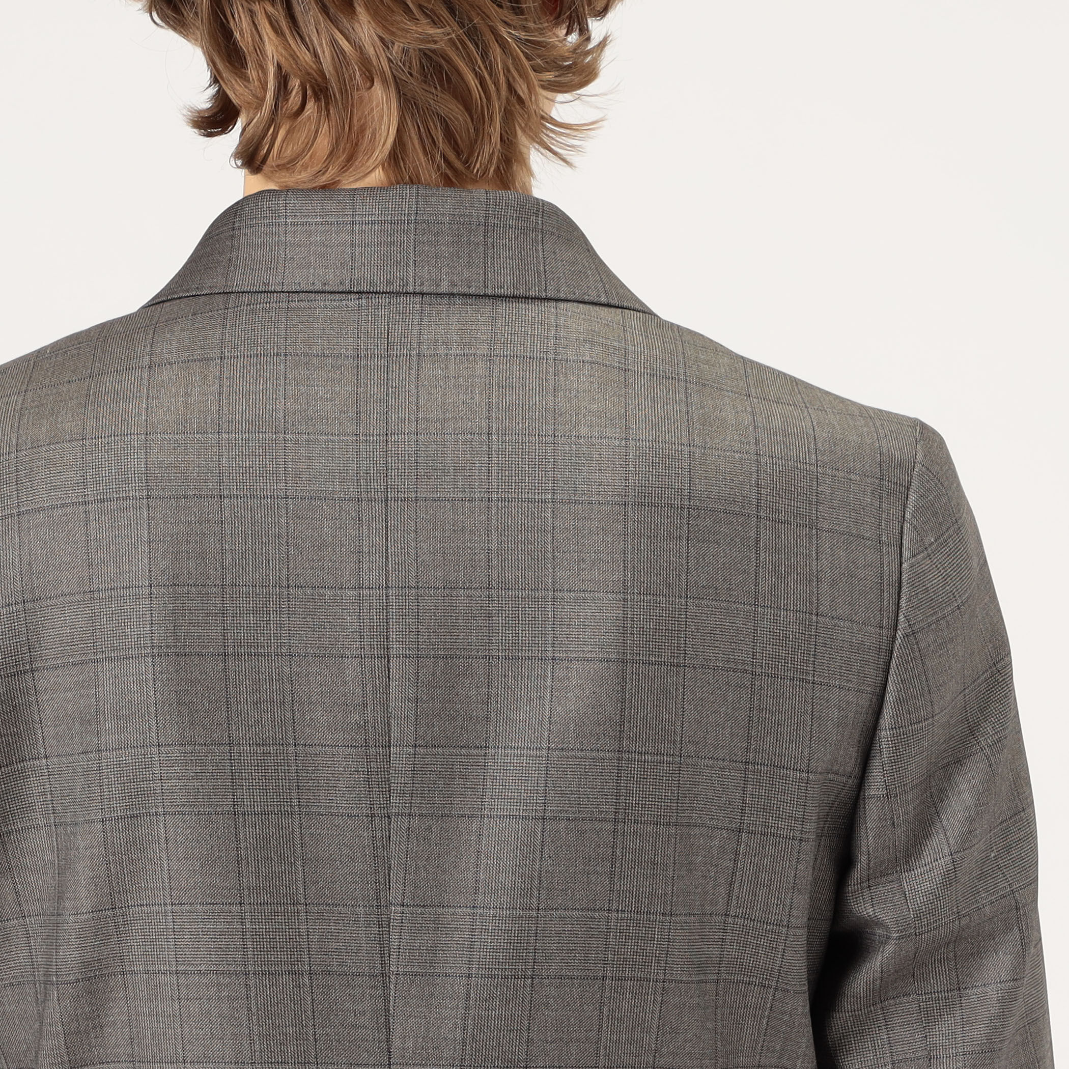 365 GLEN CHECK ダブルブレストジャケット｜トゥモローランド 公式通販