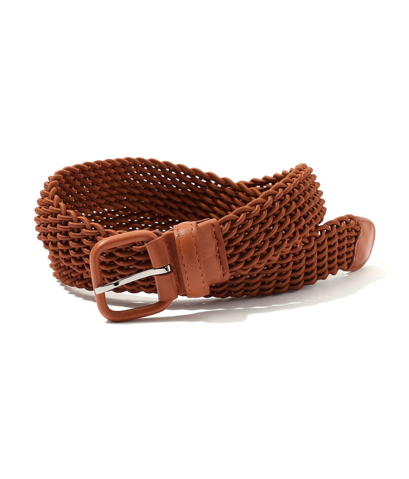 Maison Boinet レザーカバーバックル メッシュベルト