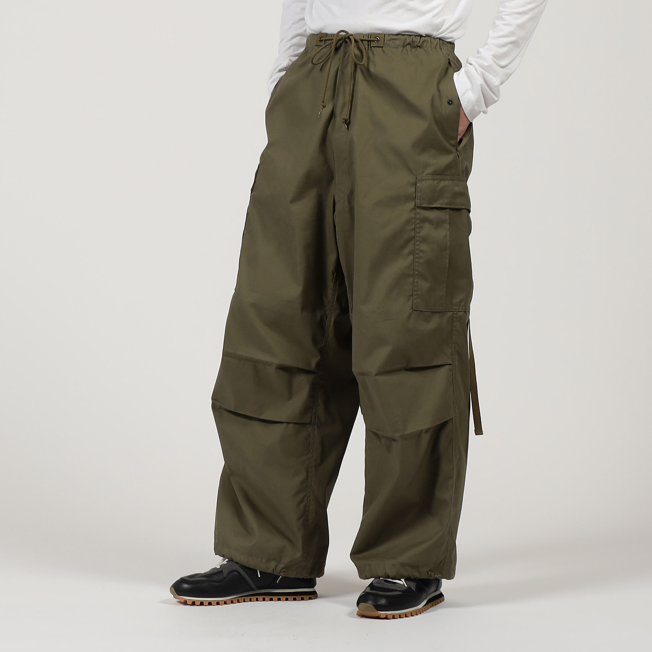 [ほぼ未使用]HYKE M-51 TYPE SHELL PANTS カーゴパンツ 送料無料】N／C TYPE M－51 SHELL PANTS