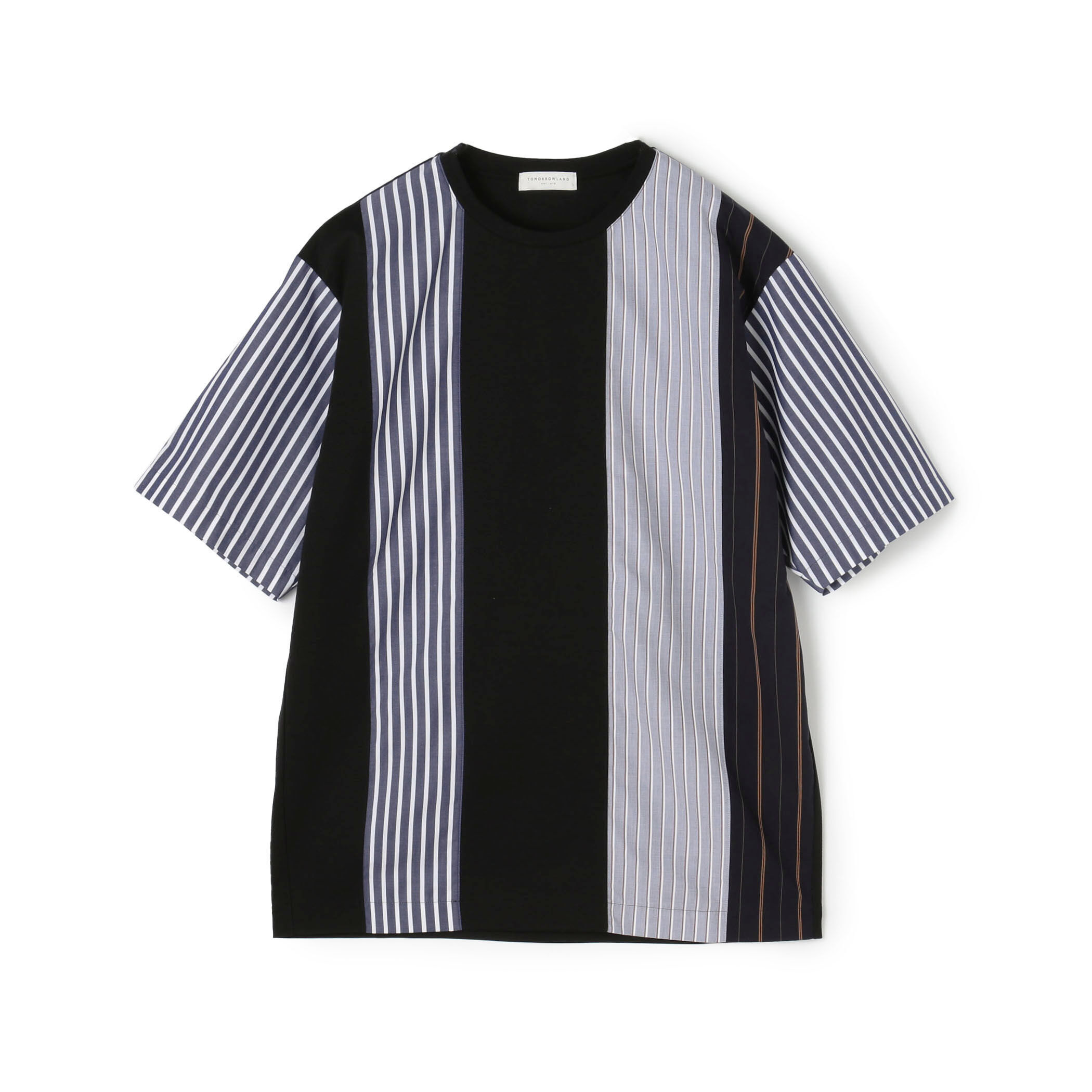 コットン ストライプ デザインTシャツ｜トゥモローランド 公式通販