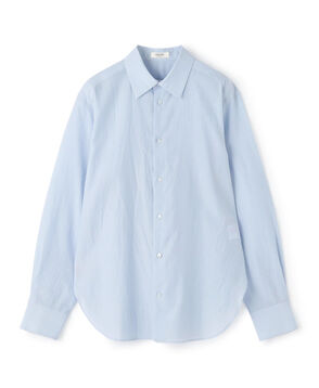 コットンシルクローン レギュラーカラーシャツ
