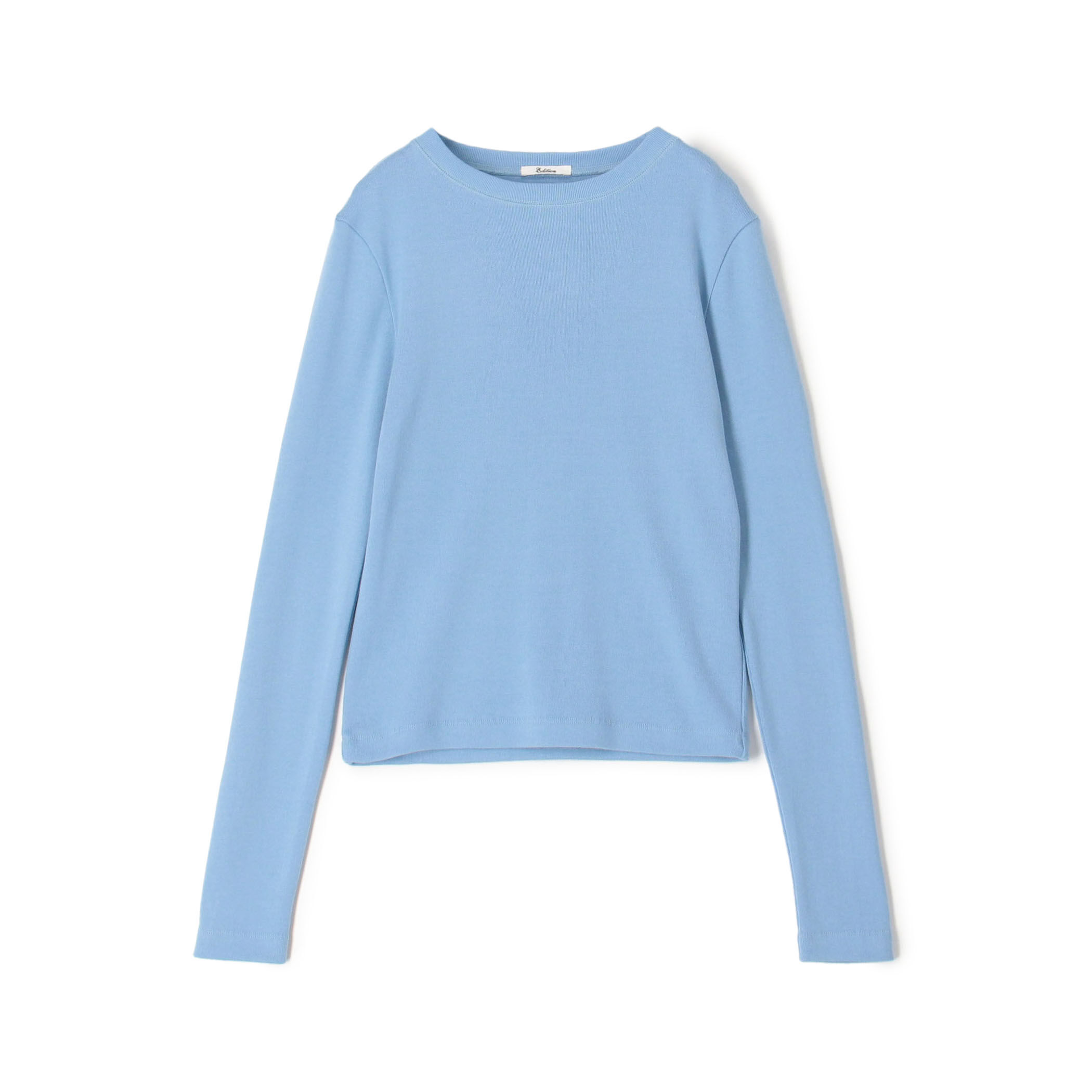 コットンモダールフライス ロングスリーブトップス｜トゥモローランド