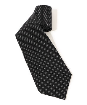 MAISON et VOYAGE シルクプリント1mmドット ワイドタイ