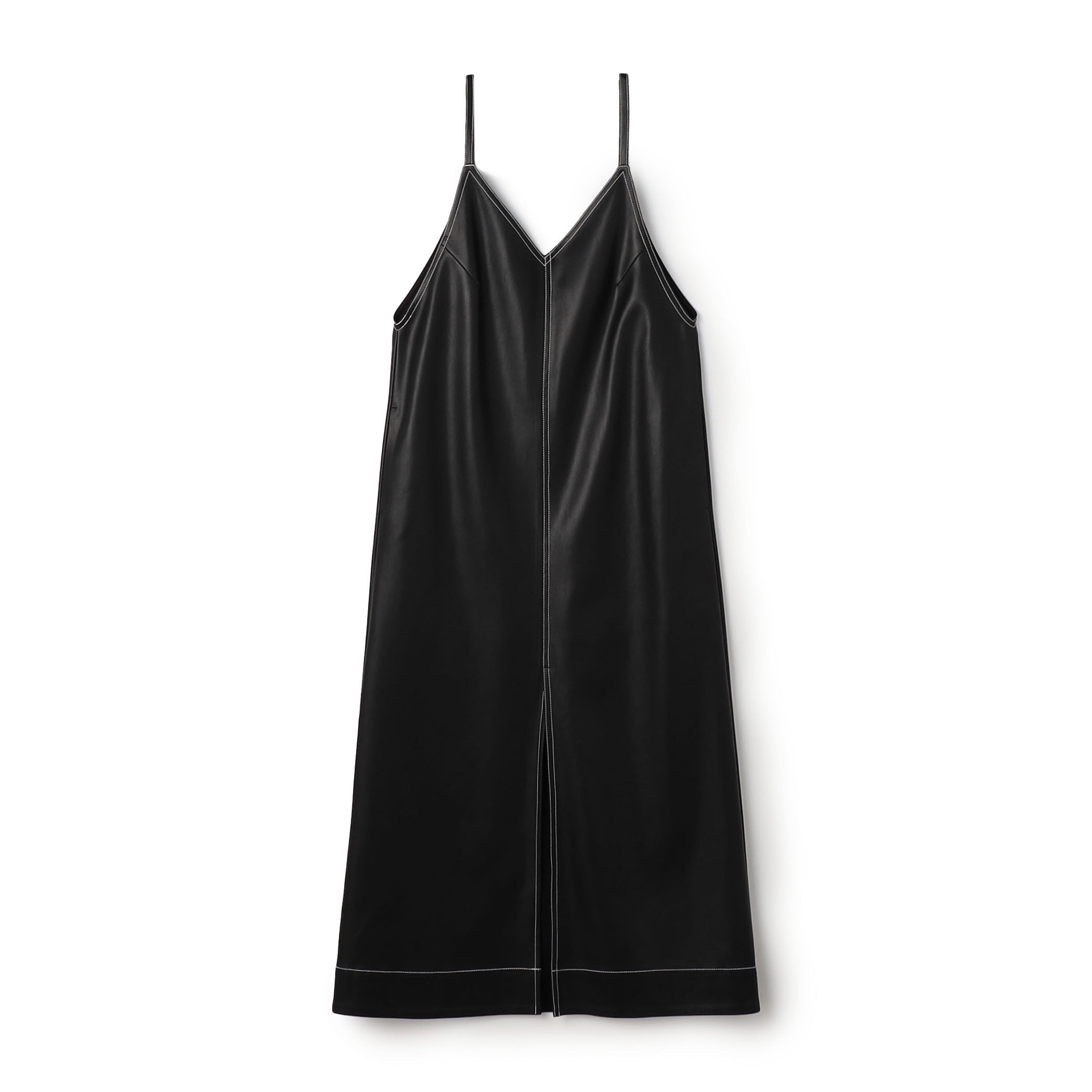 レザーライク キャソールワンピース｜トゥモローランド 公式通販