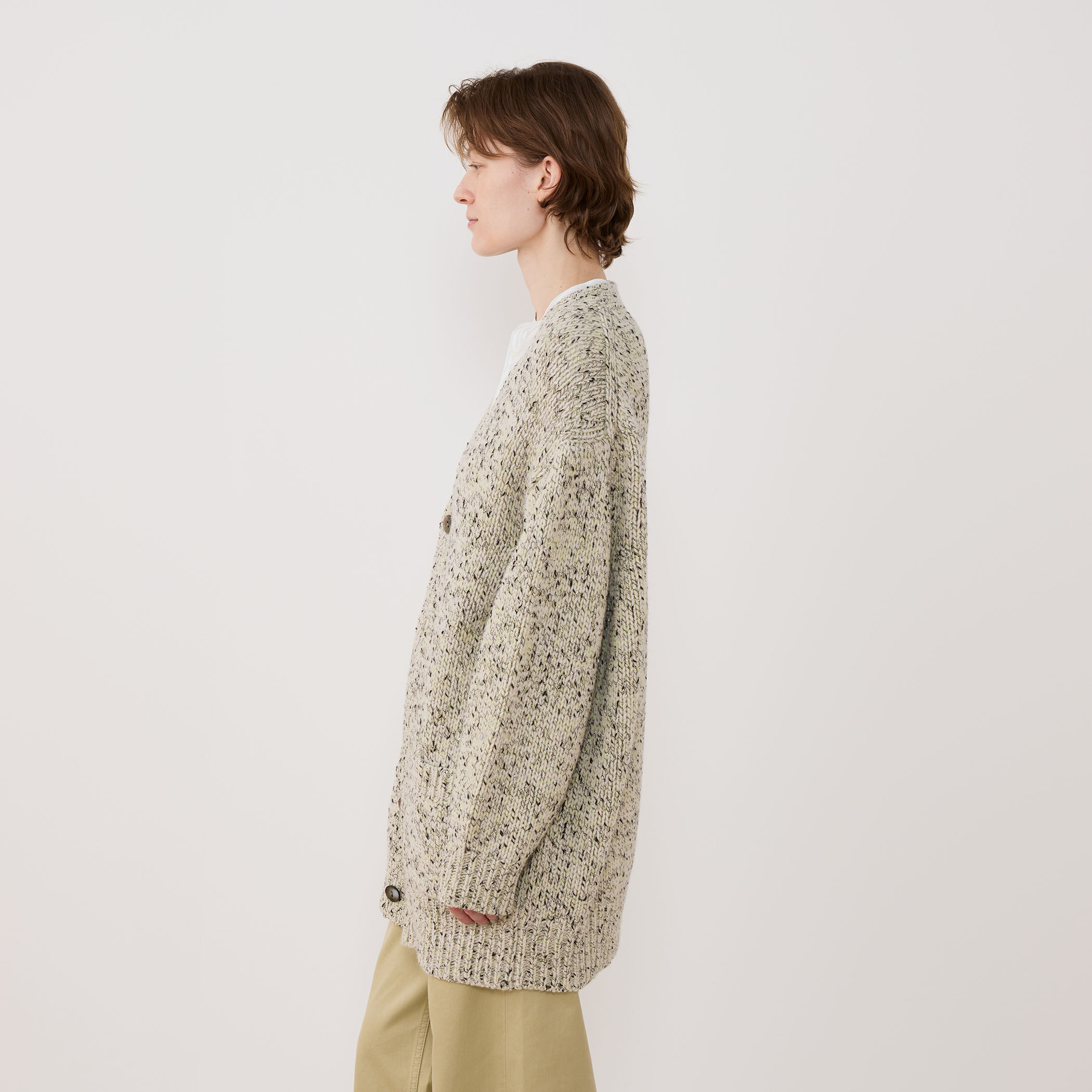 セサミメランジ Vネックカーディガン｜トゥモローランド 公式通販