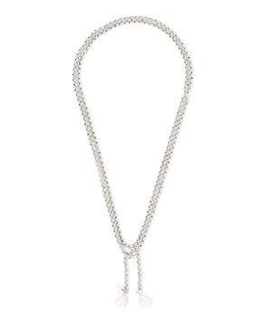 PHILIPPE AUDIBERT Stow long シルバーネックレス