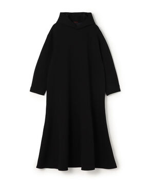 ダンボールニット フーデッドドレス