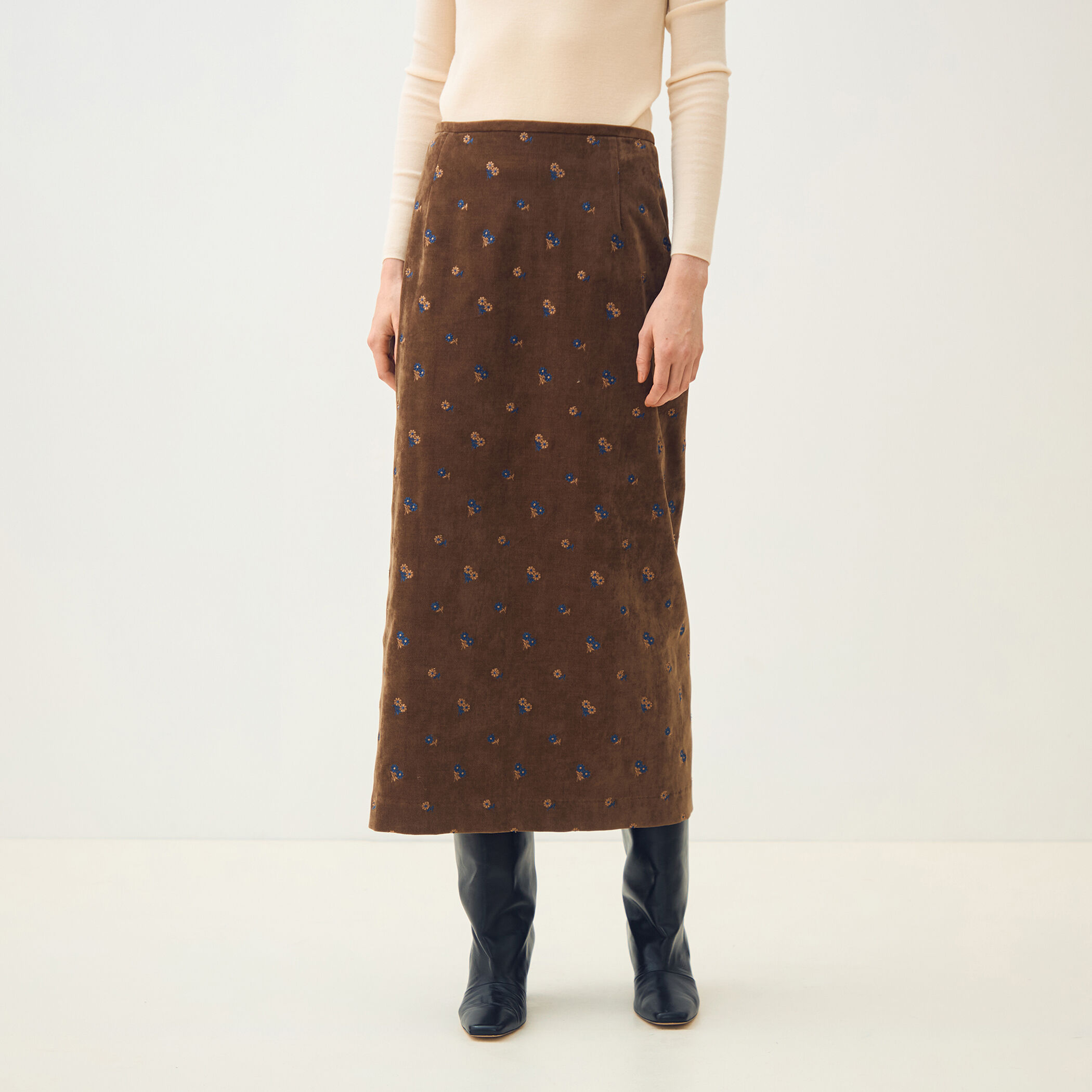 フルーロンベル Iラインスカート｜トゥモローランド 公式通販